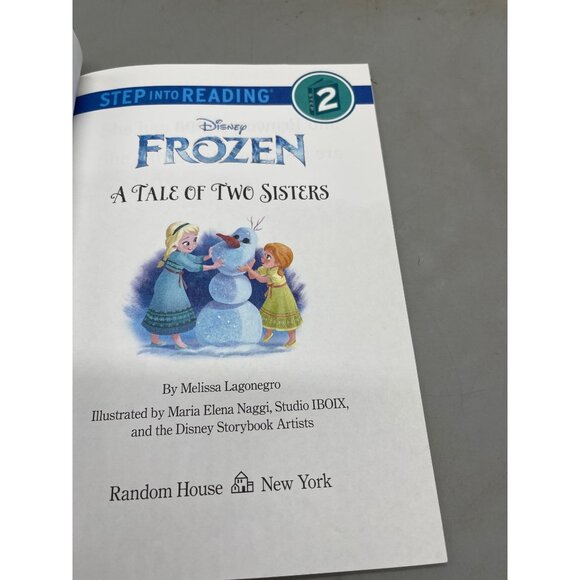 Step into Reading reading with help Disney Frozen A Tale of Two Sisters READ - Picture 3 of 5